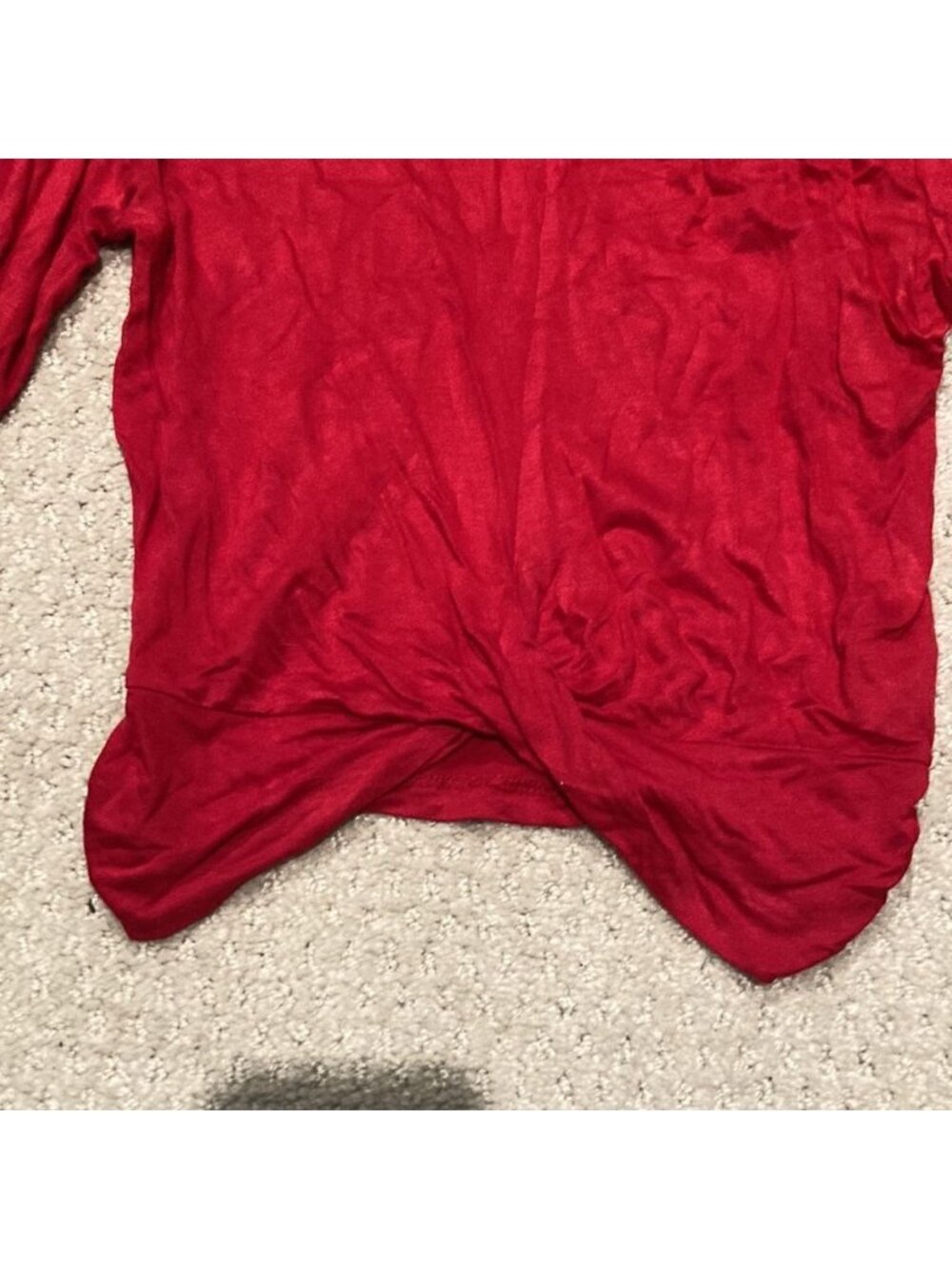 Red Crop Top - Picture 2 of 3